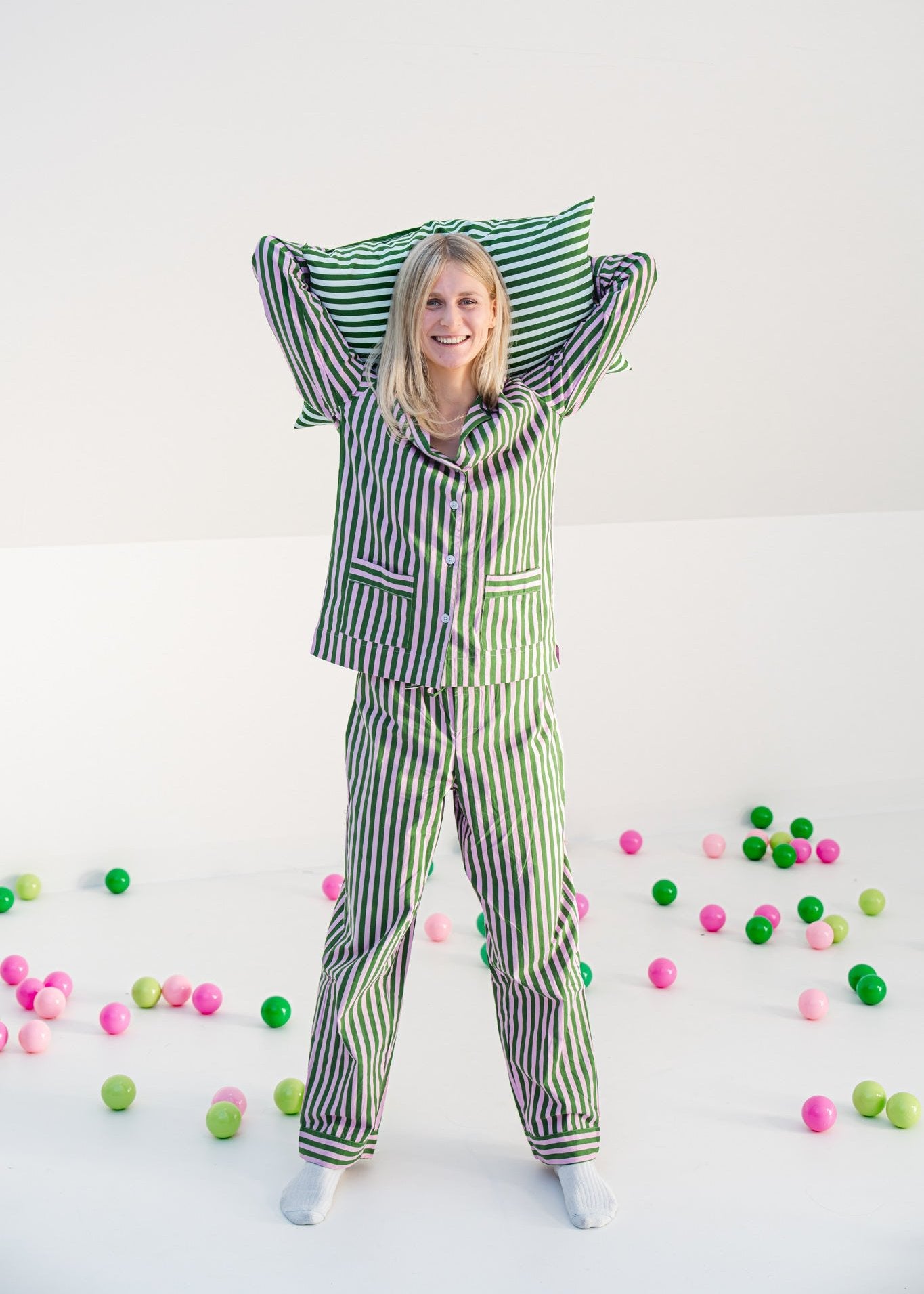 Natalie Long Pyjama Set